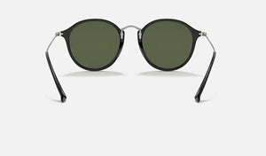 
            
                Load image into Gallery viewer, Ray-Ban ROUND RB2447 901 49mm Black/Gray-Green
            
        