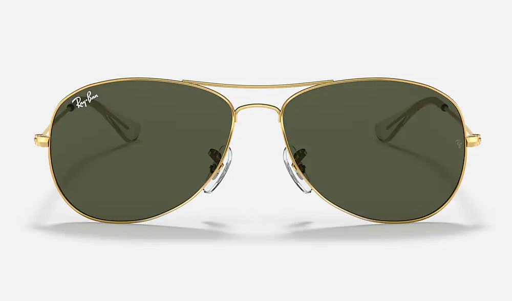 
            
                Load image into Gallery viewer, Ray-Ban COCKPIT RB3362 001-59mm Gold/Gray-Green 59mm
            
        