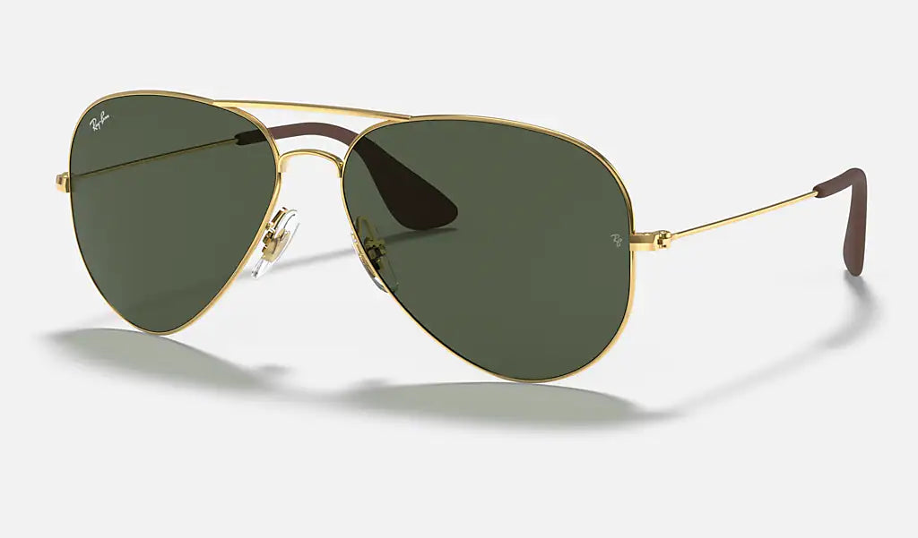 Ray-Ban AVIATOR RB3558 001-71 58m Or/Gris-Vert