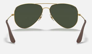 
            
                Charger l&amp;#39;image dans la galerie, Ray-Ban AVIATOR RB3558 001-71 58m Or/Gris-Vert
            
        