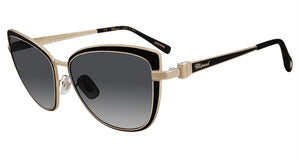 
            
                Load image into Gallery viewer, Chopard SCHC16S 57 301P  Black-Gold/Gray - Polarized
            
        