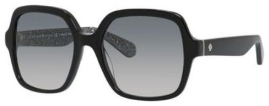 
            
                Load image into Gallery viewer, Kate Spade Katelee/S S2J-O0 Black-Silver Glitter/Gray
            
        