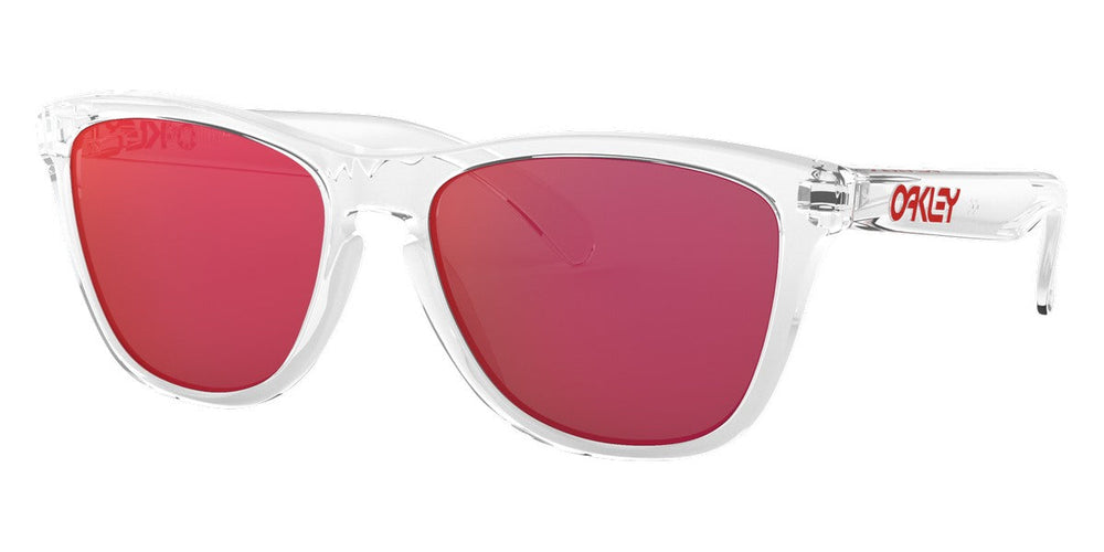 
            
                Load image into Gallery viewer, Oakley OO9013-9013A5 Frogskins Crystal Clear/Torch Iridium
            
        