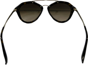 Prada PR12QS 1AB1C0 Black/Brown