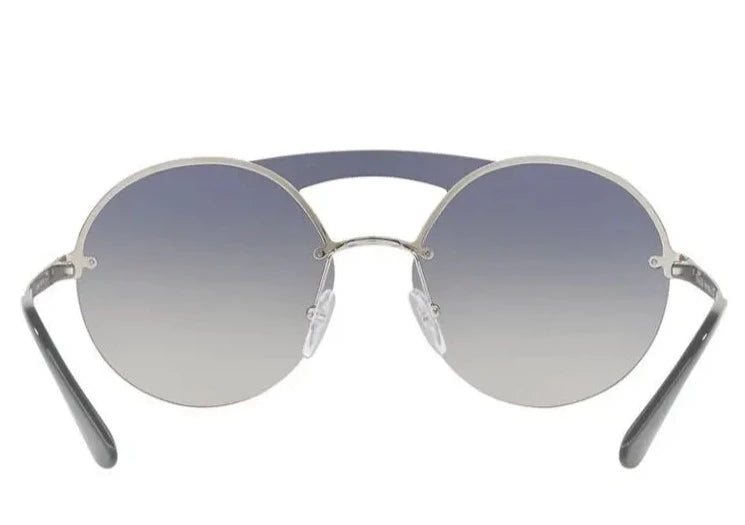 Prada PR65TS 1BC5R0 Argent/Bleu