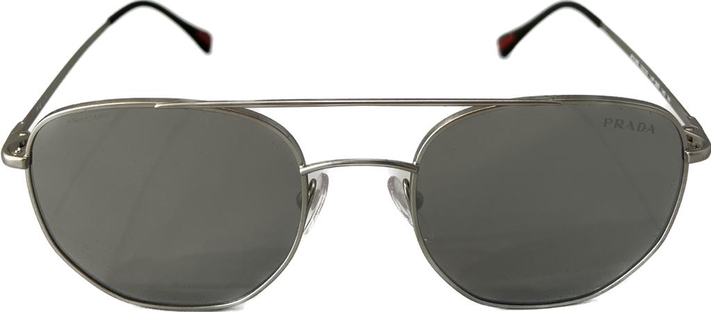 Prada PS56SS 1AP2B0 Argent/Miroir argenté