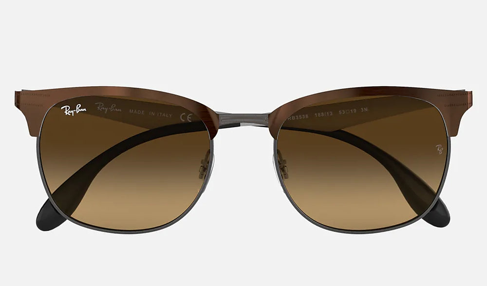 
            
                Load image into Gallery viewer, Ray-Ban  RB3538 188-13 53mm Brown/Brown Gradient
            
        
