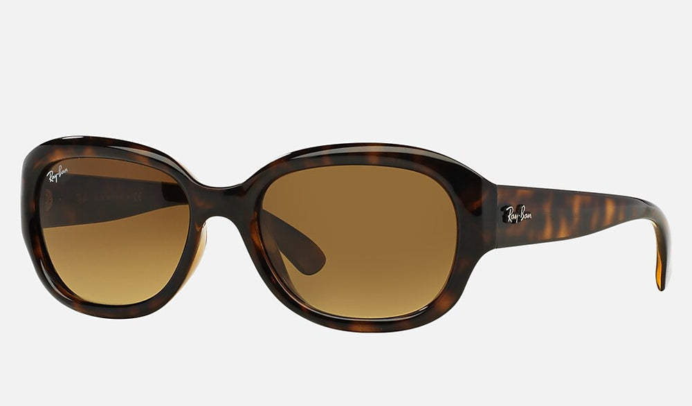 
            
                Load image into Gallery viewer, Ray-Ban RB4198 710 55mm Matte Tortoise/Brown Gradient
            
        