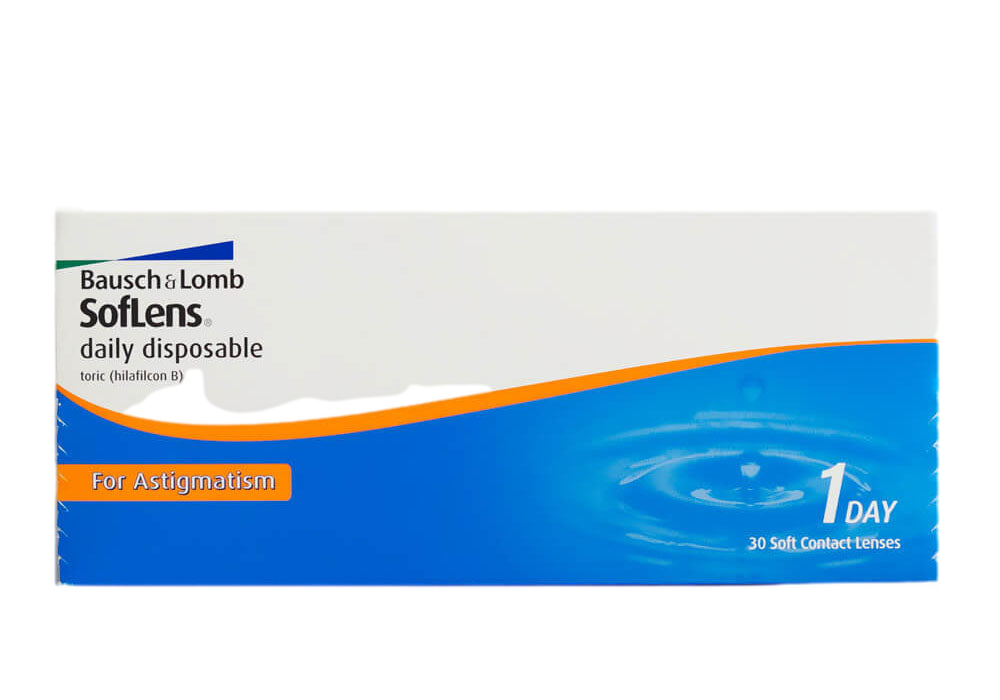 
            
                Load image into Gallery viewer, SOFLENS DAILY DISPOSABLE FOR ASTIGMATISM (30 PACK)
            
        