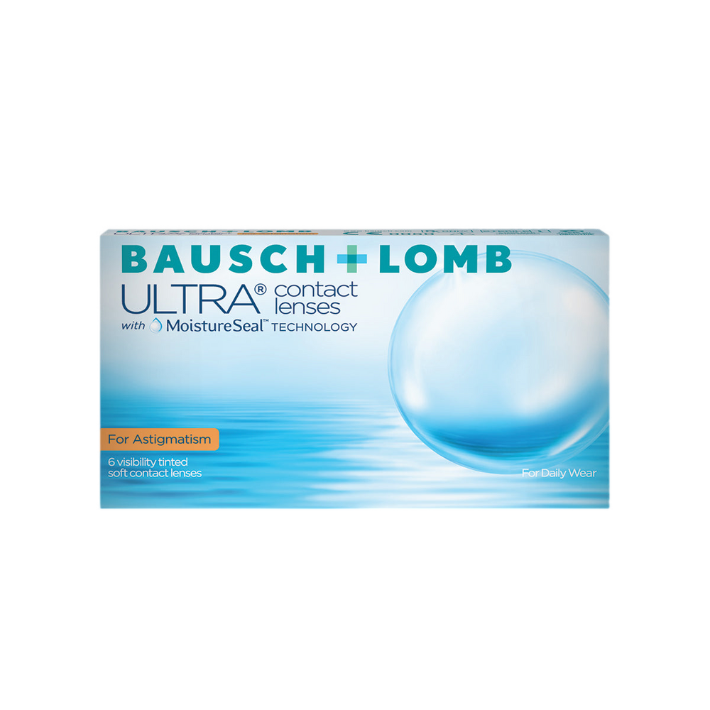 BAUSCH + LOMB ULTRA POUR L'ASTIGMATISME (PAQUET DE 6)