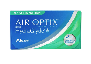 AIR OPTIX PLUS HYDRAGLYDE FOR ASTIGMATISM (6 PACK)