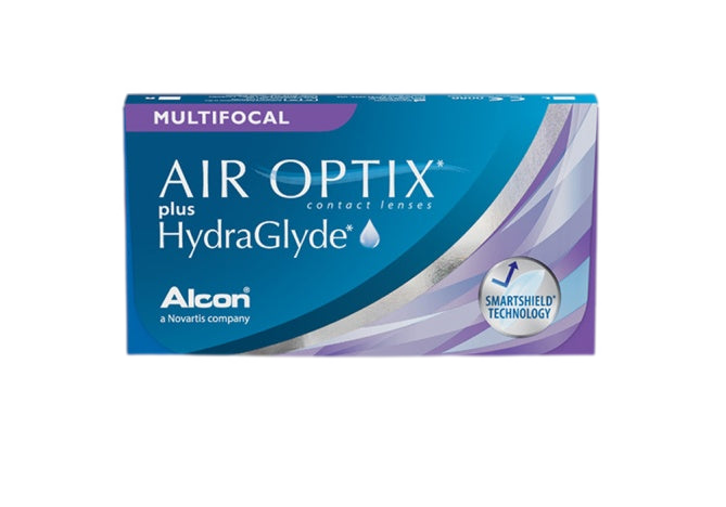 AIR OPTIX PLUS HYDRAGLYDE MULTIFOCAL (PAQUET DE 6)