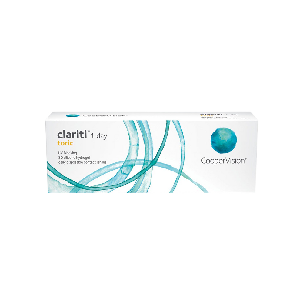 
            
                Load image into Gallery viewer, CLARITI 1 DAY TORIC (30 PACK)
            
        